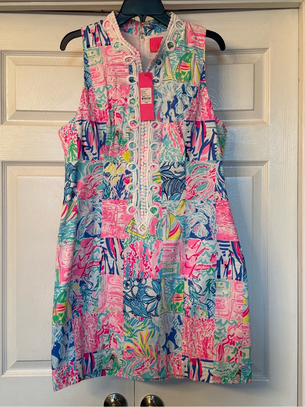 Lilly Pulitzer Alexa Alexa Shift dress in Pop Up Summer Remix Patch - Picture 2 of 6